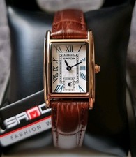 Vintage Tank Leather Quartz