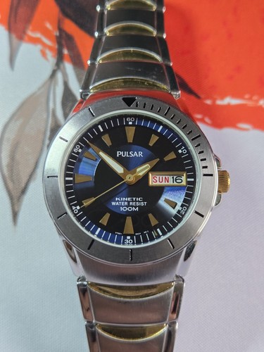 Pulsar seiko men kinetic - by, men's